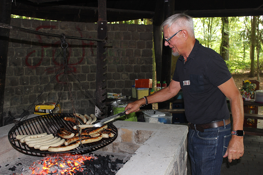 Grillen auf dem Grillplatz :-)