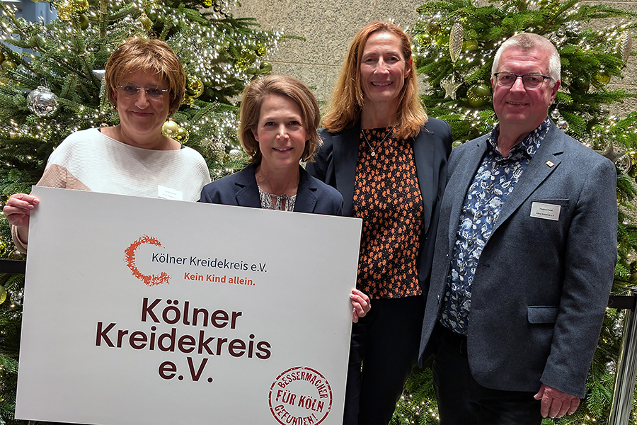 Das Kreidekreis-Team nach der Ehrung